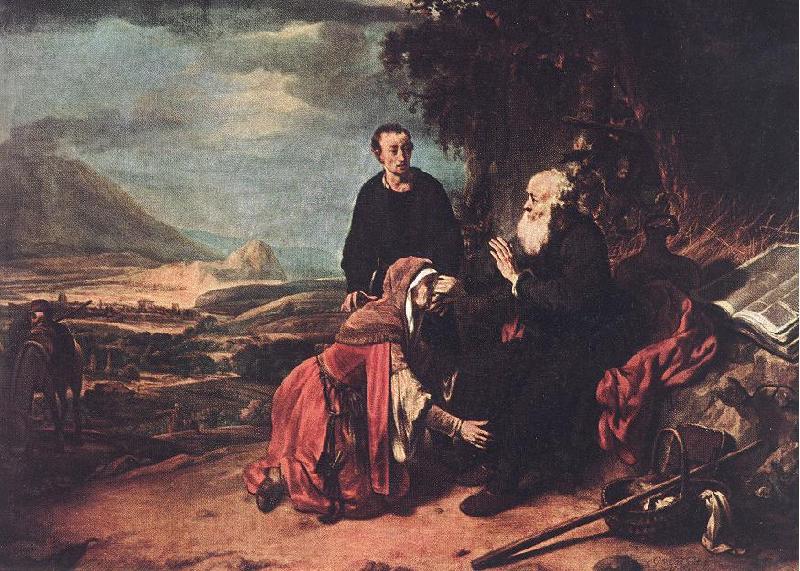 EECKHOUT, Gerbrand van den Prophet Eliseus and the Woman of Sunem f oil painting image